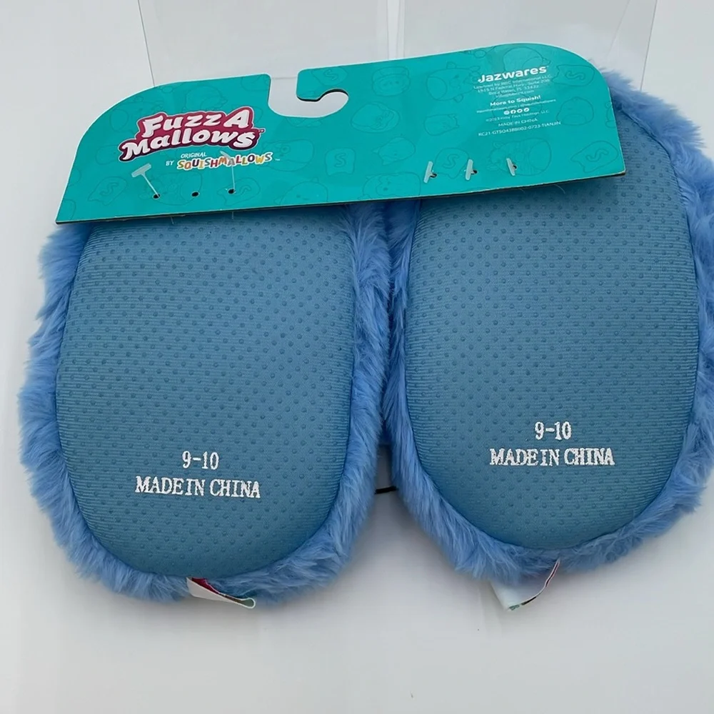 Squishmallows Slippers Jazwares FuzzAMallows Harvey Walrus Slippers - Girls 9-10